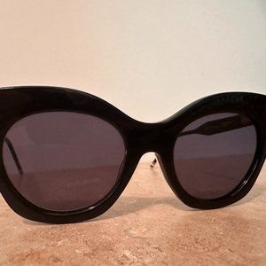 Thom Browne New York Cat Eye Black Sunglasses